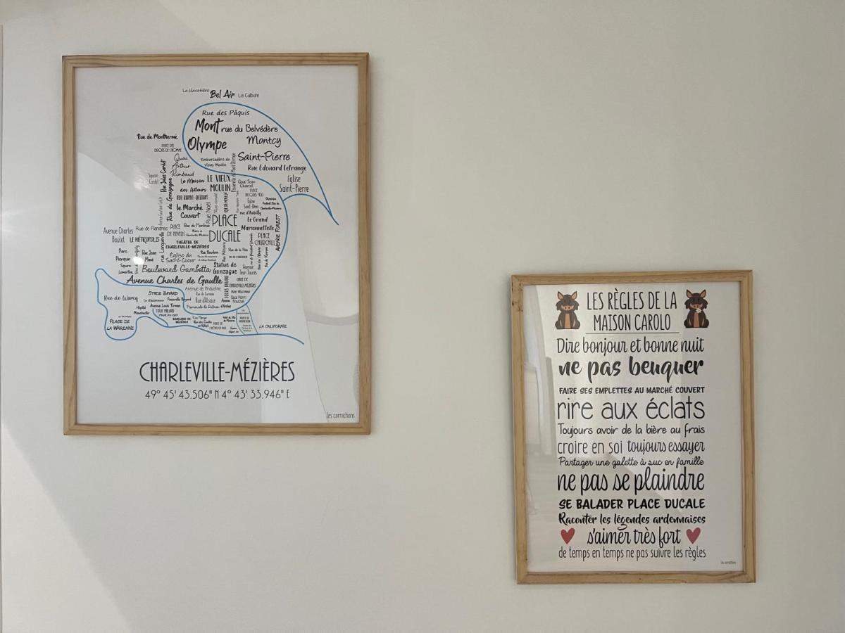 La Maison Du Gardien - Coeur De Ville - Parking Prive Gratuit Charleville-Mézières Zewnętrze zdjęcie